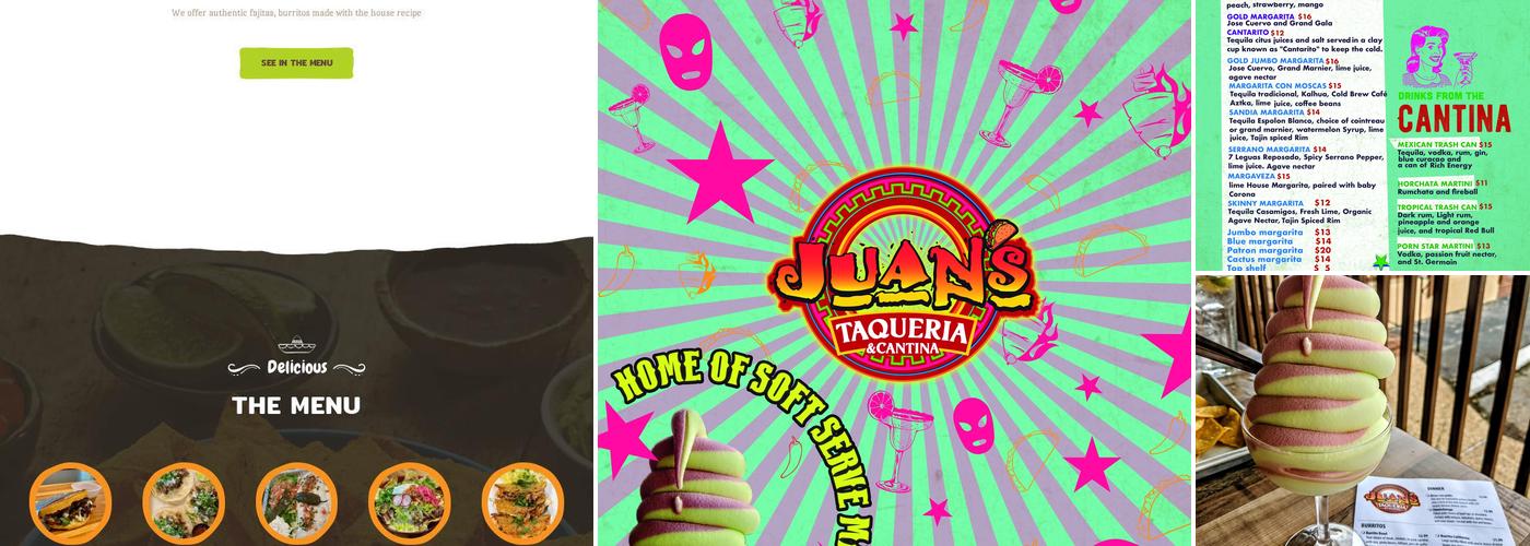 Juan's Taqueria and Cantina Menu