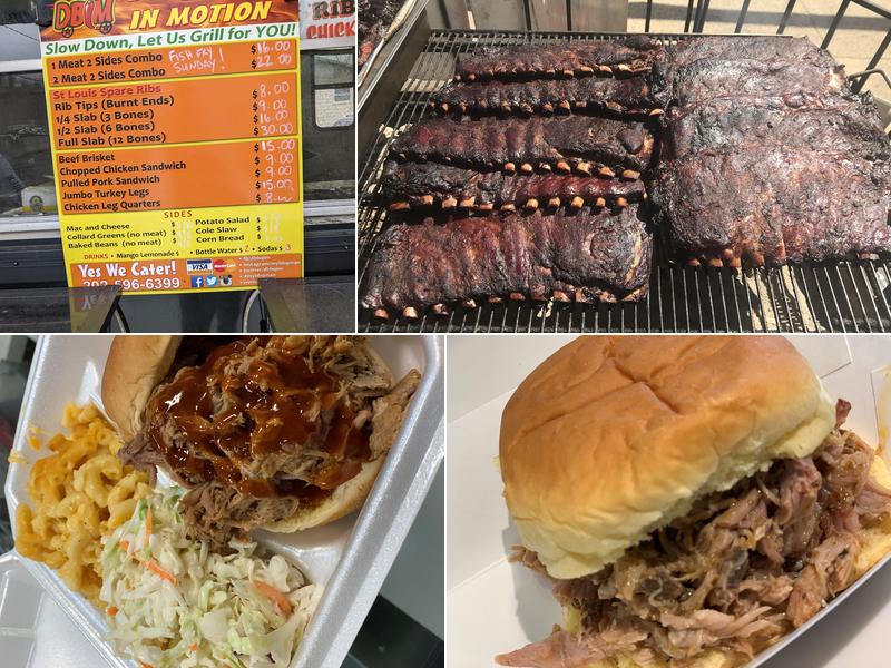 Dyvine BBQ In Motion Menu