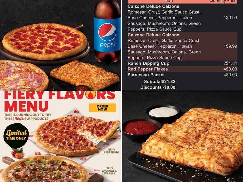 Marco's Pizza Menu