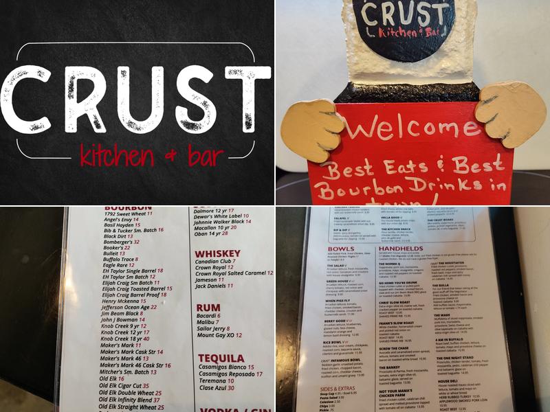 Crust Kitchen & Bar Menu