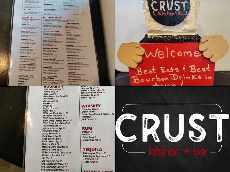 Crust Kitchen & Bar Menu