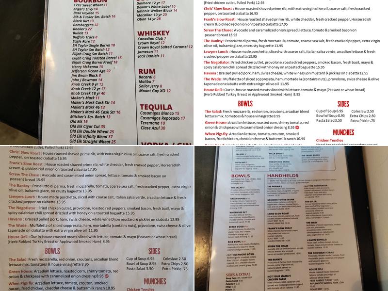 Crust Kitchen & Bar Menu