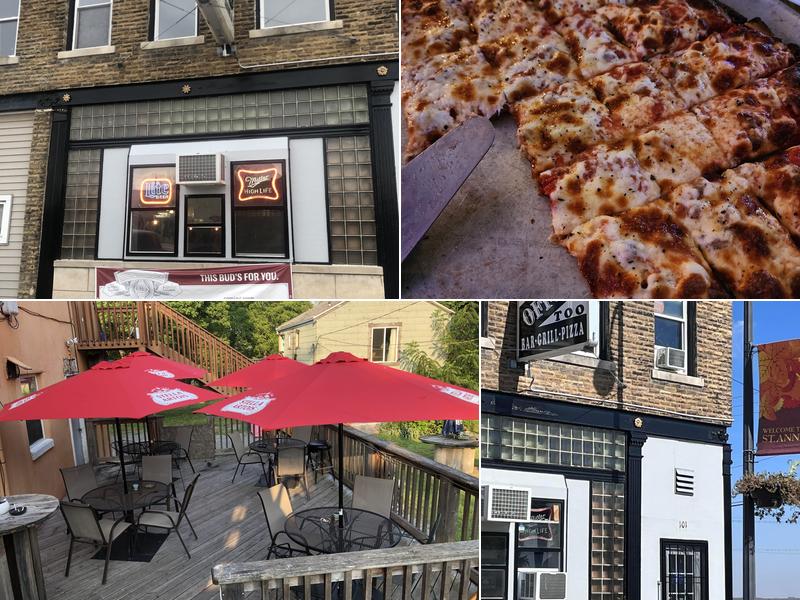 The office bar, grill, pizza too!