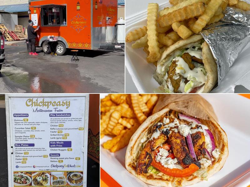 Chickpeasy On Wheels Menu