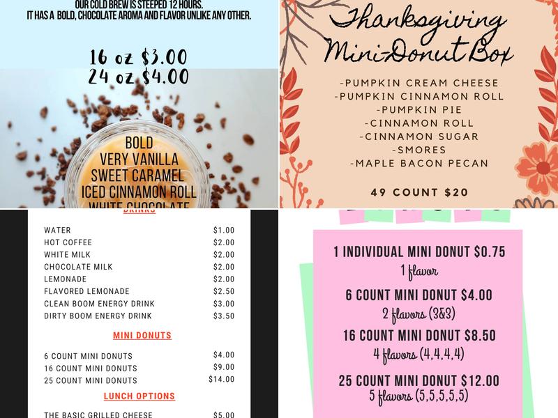 The Hangry Shack LLC Menu