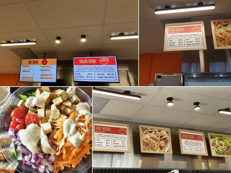 The Bowl (Street Noodle & Salad) Menu