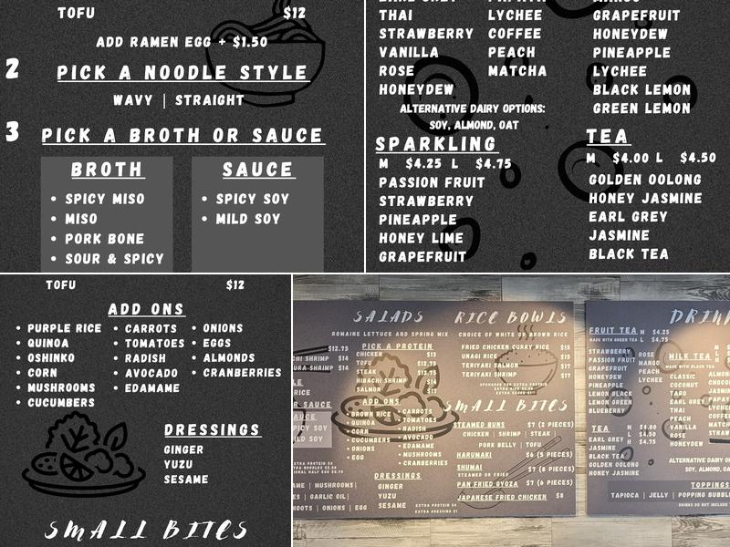 Crave Menu