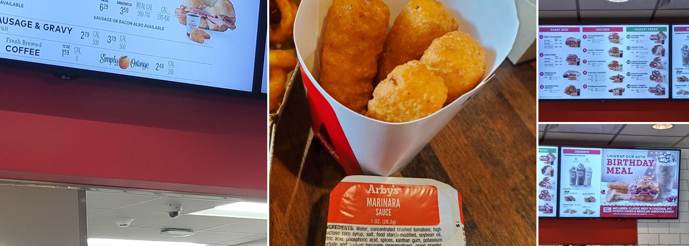 Arby's Menu
