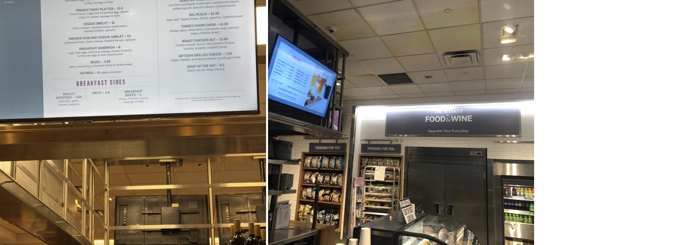 The Market by Food & Wine Menu