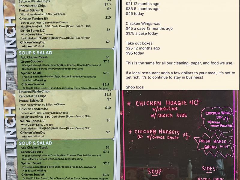 Jamison Café & Catering Menu