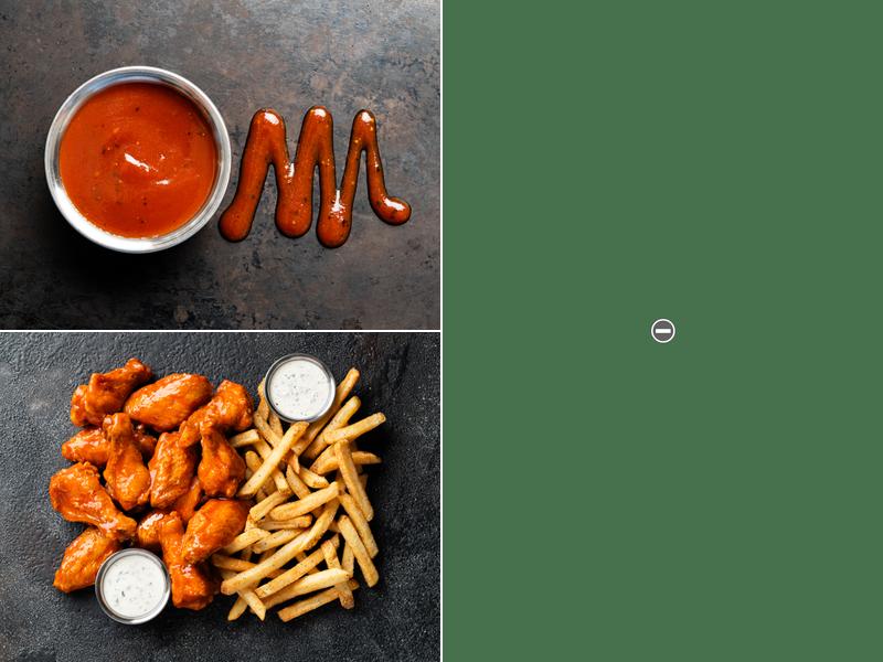 It's Just Wings Menu