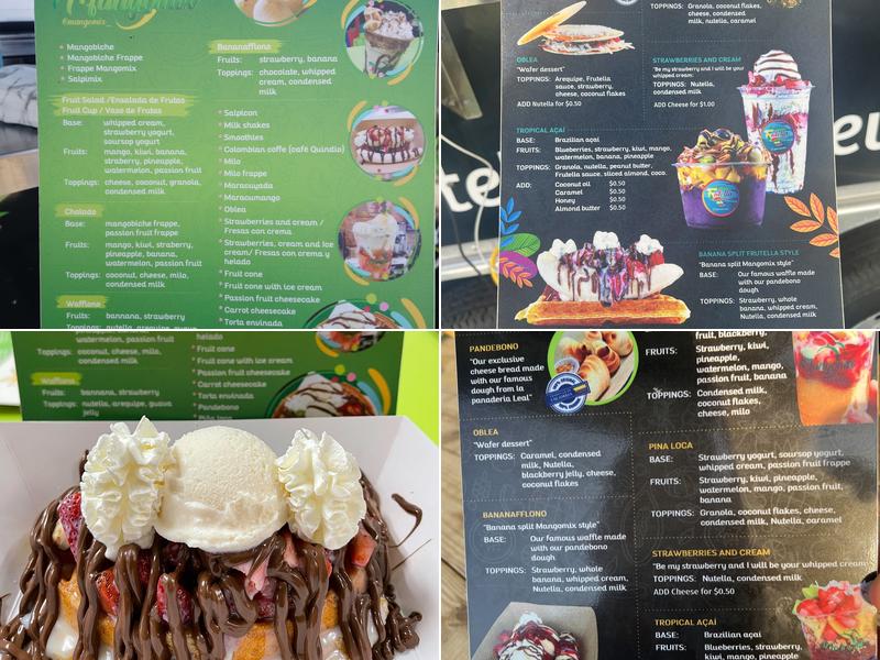 Frutella riverview Menu