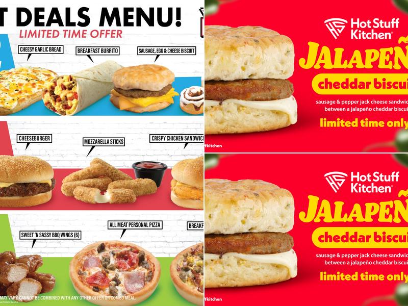 Hot Stuff Pizza Menu