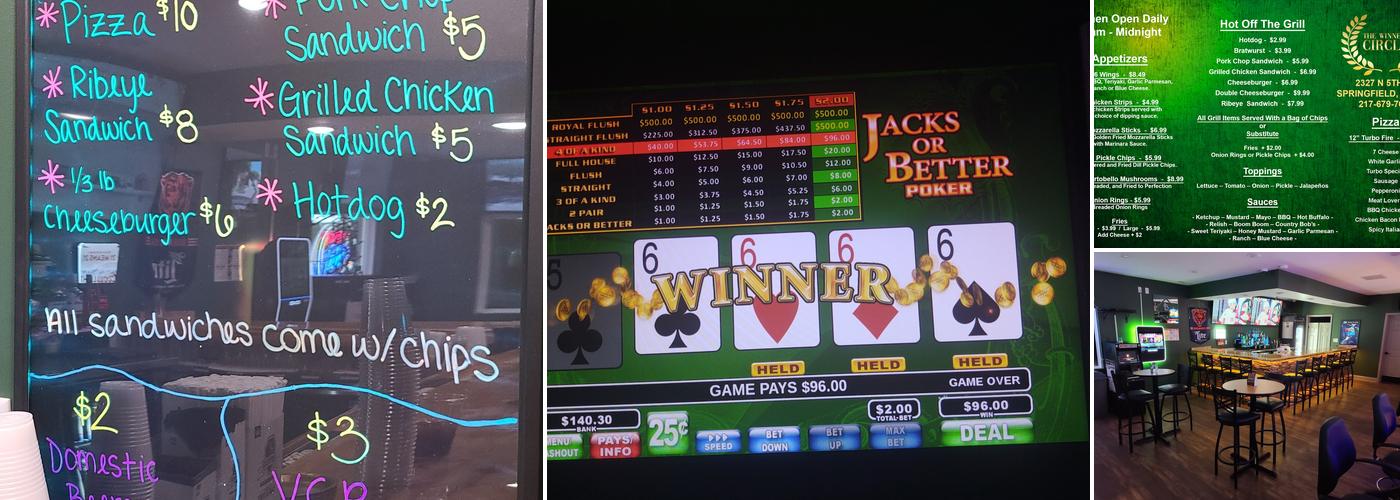 The Winner's Circle Menu