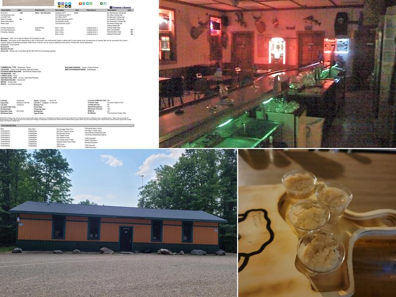 Backwoods Bar & Grill 7128 Barker Rd, Amberg