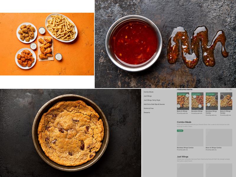 It's Just Wings Menu