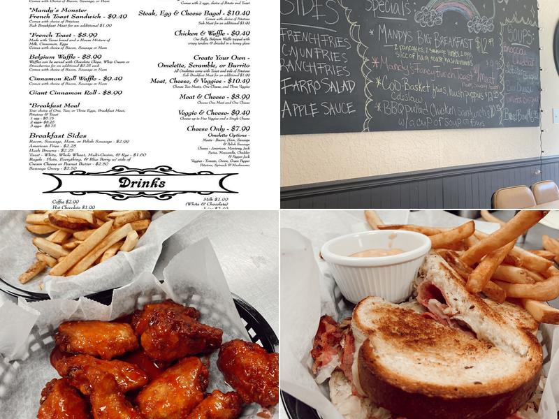 Mandy's Diner Menu