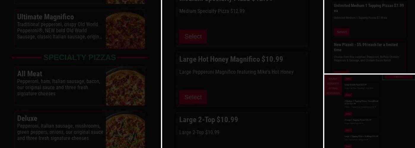 Marco's Pizza Menu