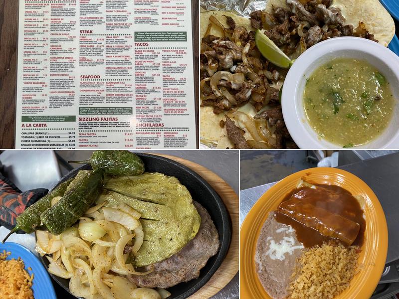 Guacamole Mexican Restaurant Menu