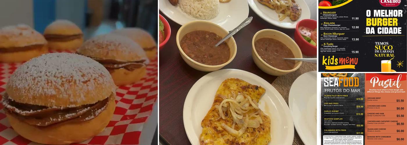 Sabor Caseiro Brazilian Coffee Menu