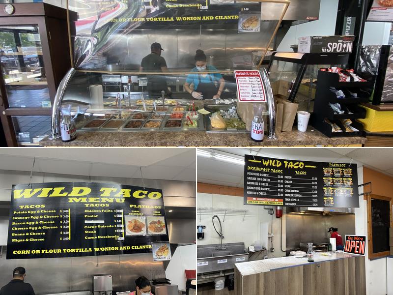 Wild Taco Menu