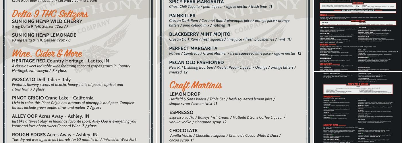 Munchie Emporium Menu