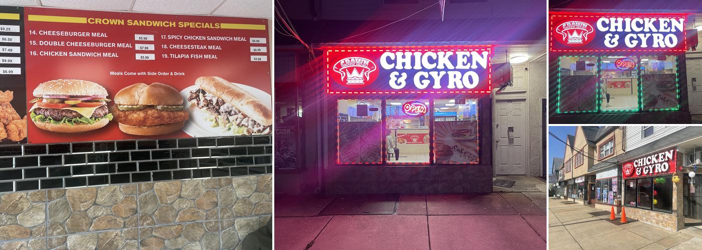 Crown chicken and gyro