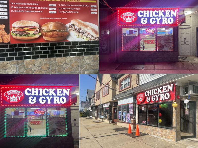 Crown chicken and gyro