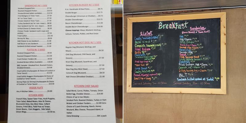Red Hill Kitchen Menu