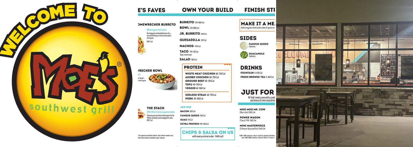Moe's Southwest Grill Menu