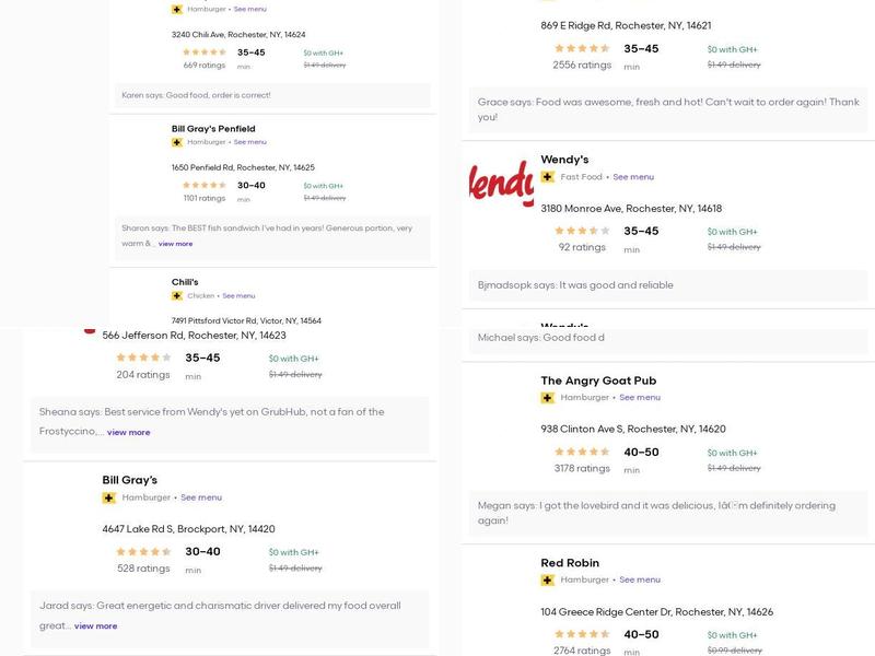 Joe and Charlies grill Menu