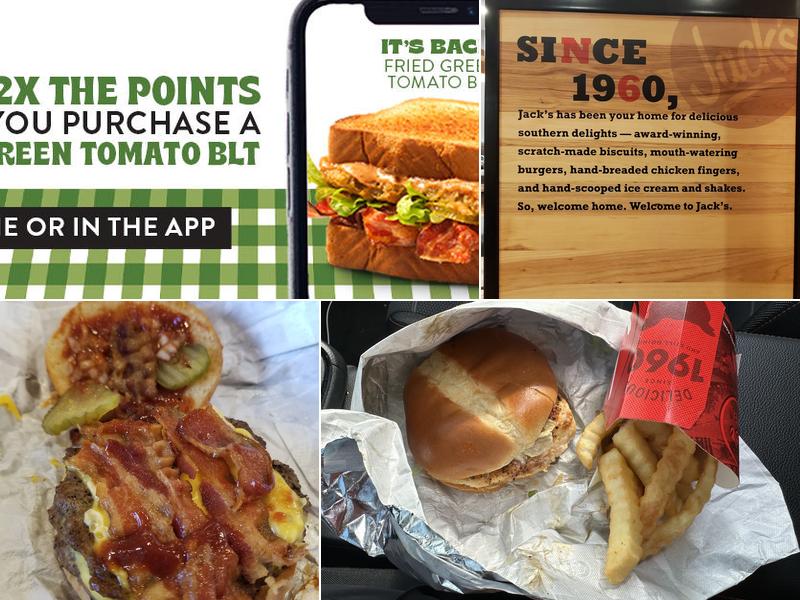 Jack's Menu