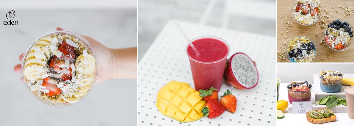 Eden Smoothies Menu