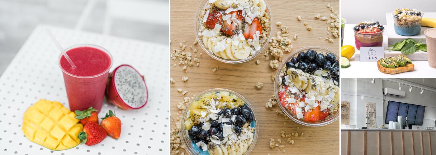 Eden Smoothies Menu