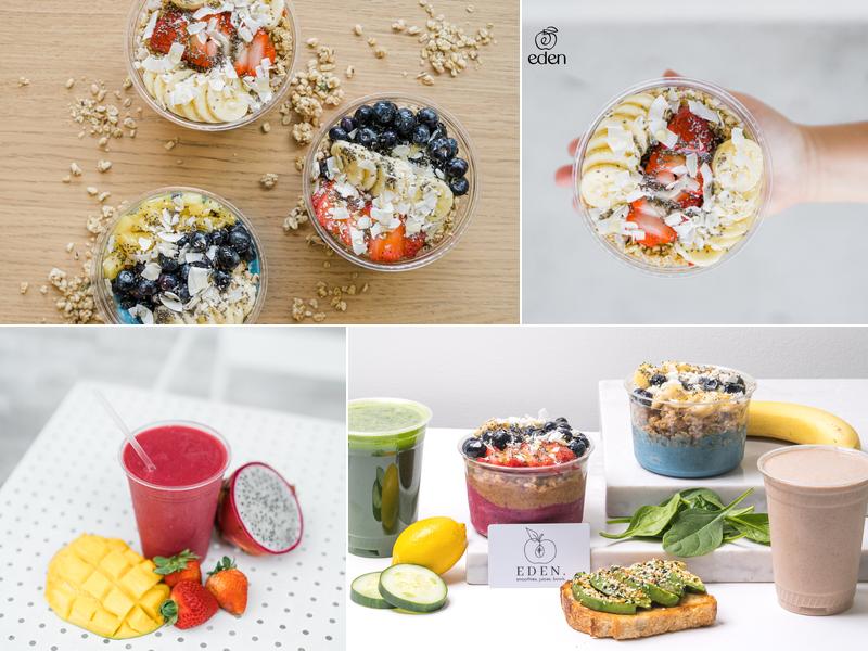Eden Smoothies Menu
