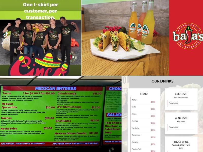 Baja's Grill Express Menu