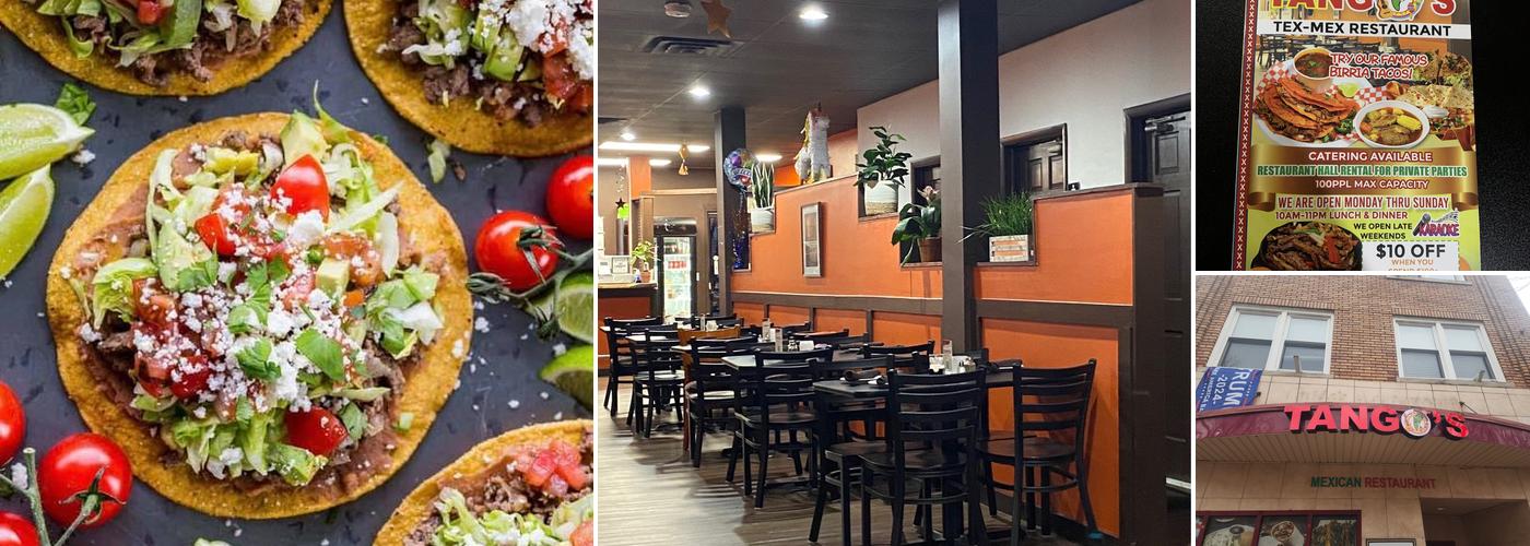 TANGO'S RESTAURANT Menu