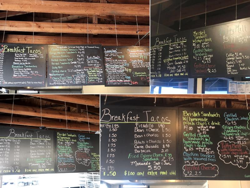 4 Way Stop Cafe Menu