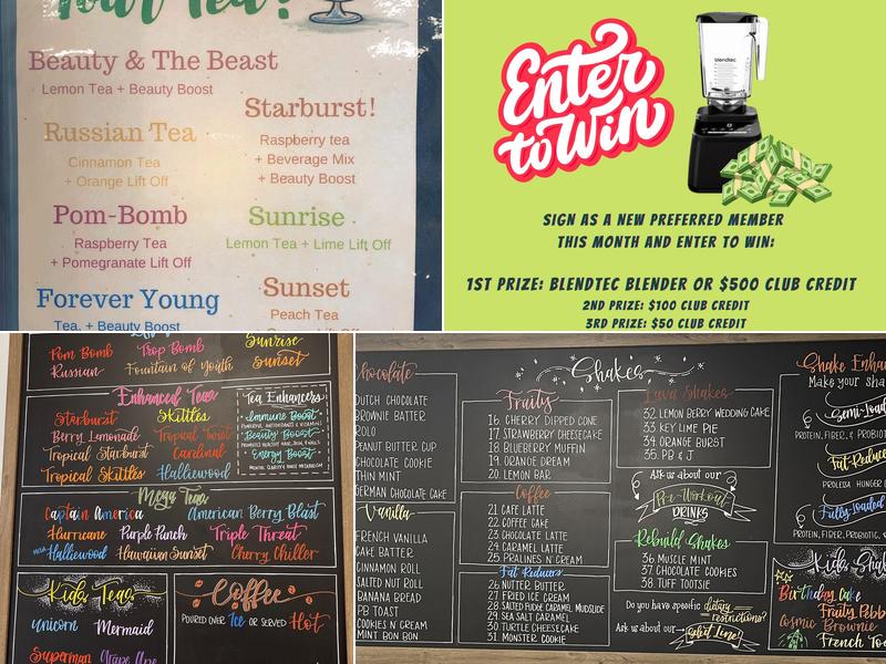 Herbalife Hallie Nutrition Menu