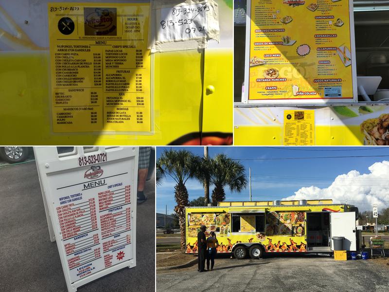 Antojitos Boricuas Menu