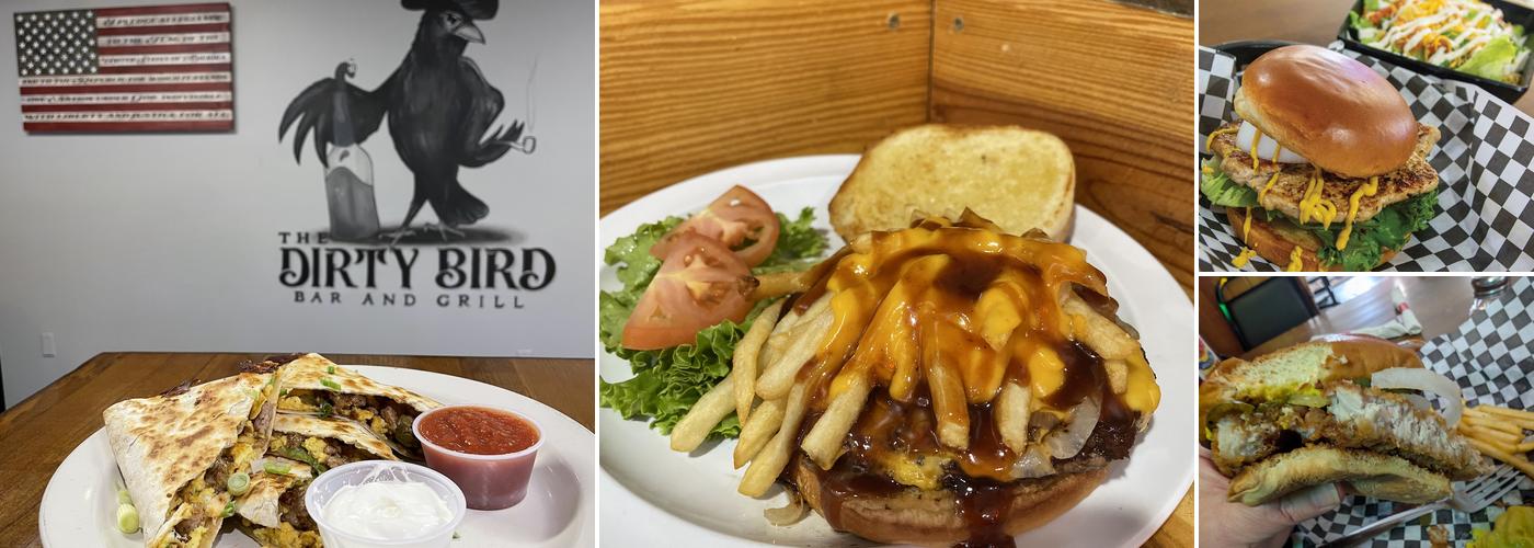 The Dirty Bird Bar and Grill Menu