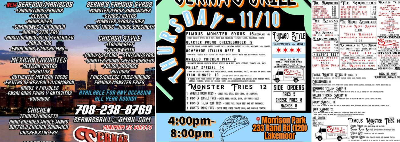 Small World Learning Center Menu