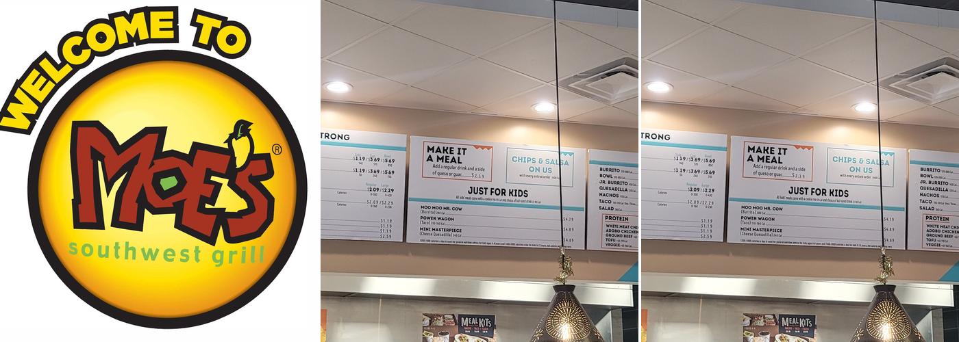 Moe's Southwest Grill Menu