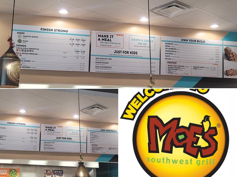 Moe's Southwest Grill Menu