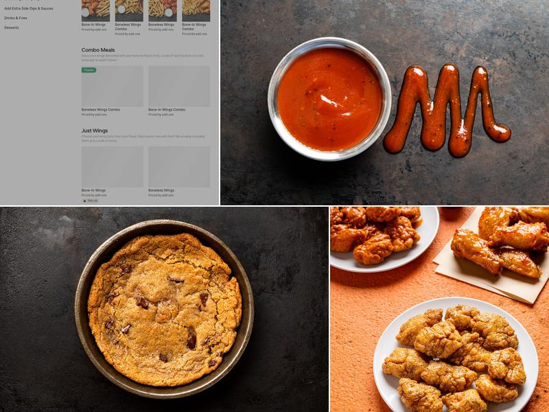 It's Just Wings Menu