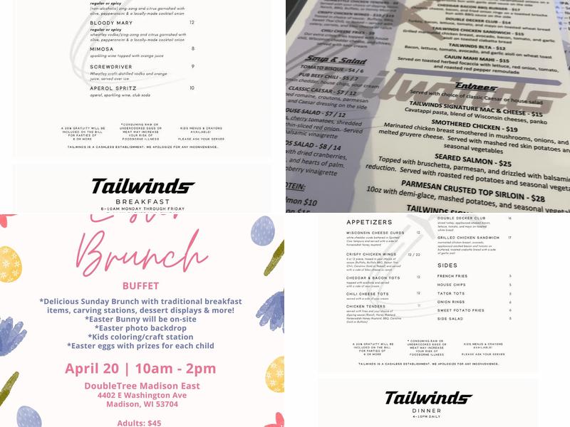 Tailwinds Menu