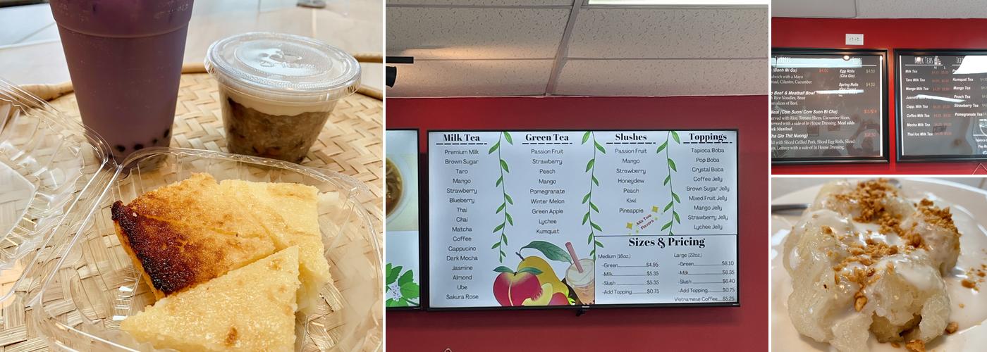 QTea Vietnamese Cafe Menu