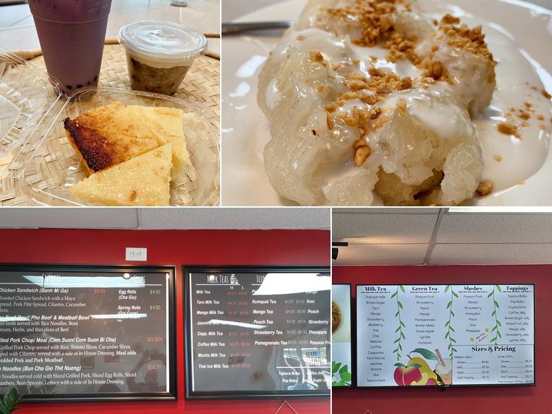 QTea Vietnamese Cafe Menu