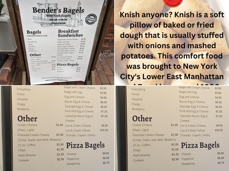 BROOKLYN BITES Menu