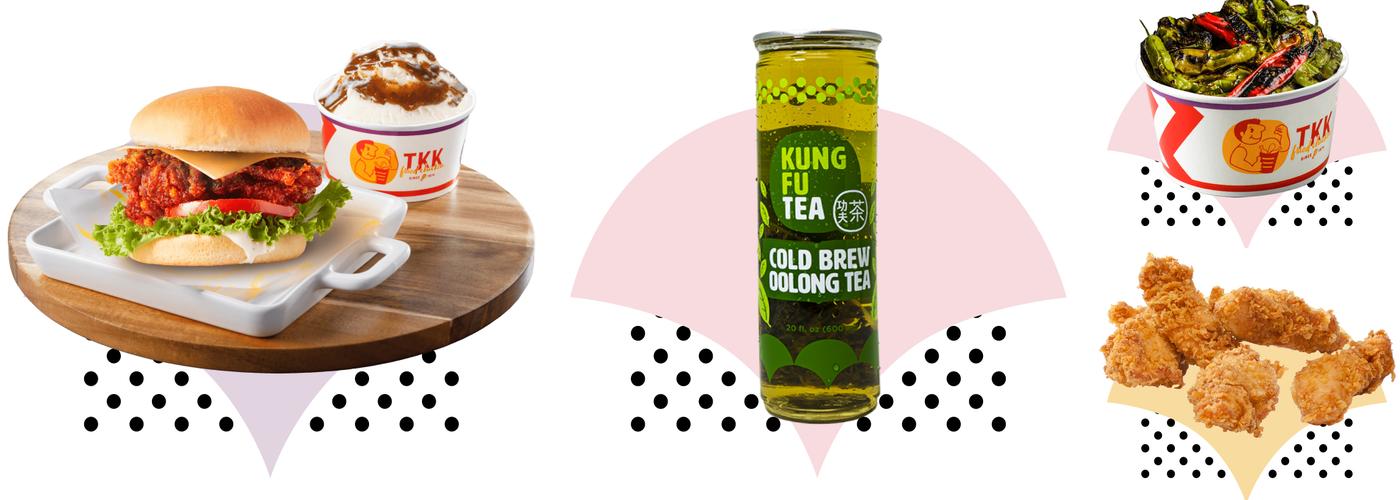 T.K.K. Fried Chicken Menu